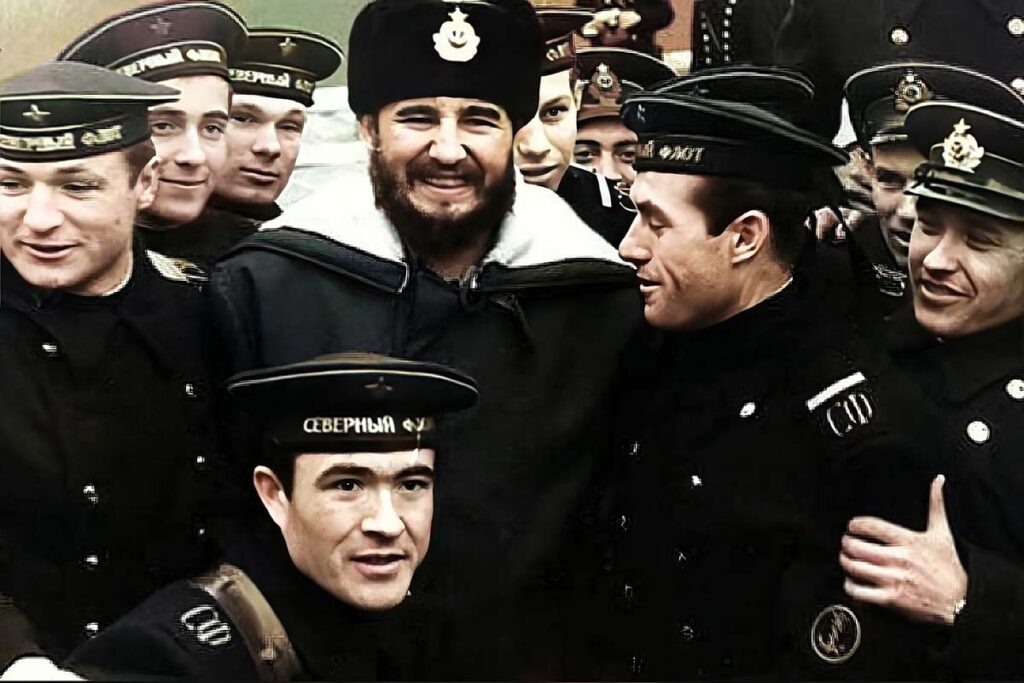 Фидель Кастро в Североморске