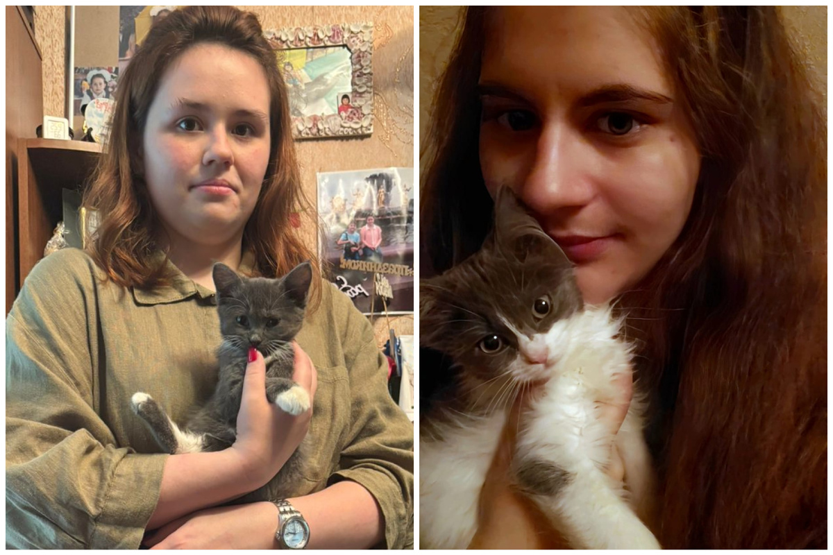 Слева Мария и Мася, справа Эльвира и Ася