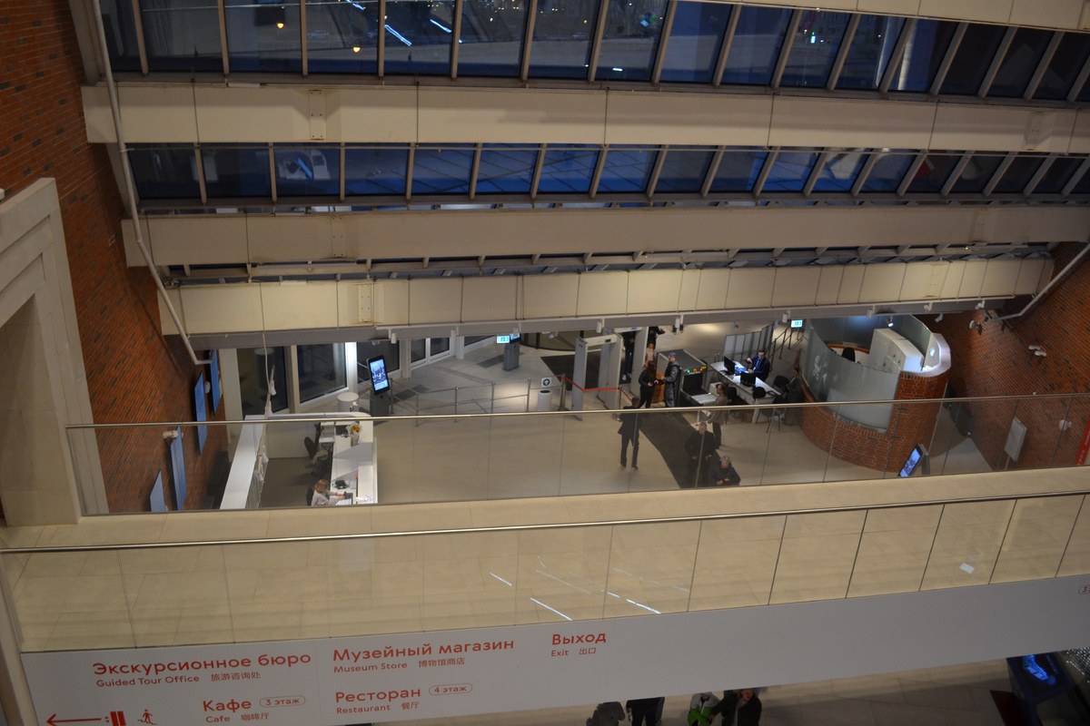 Пространство Новейшей Третьяковки на Кадашевской набережной. Фото автора