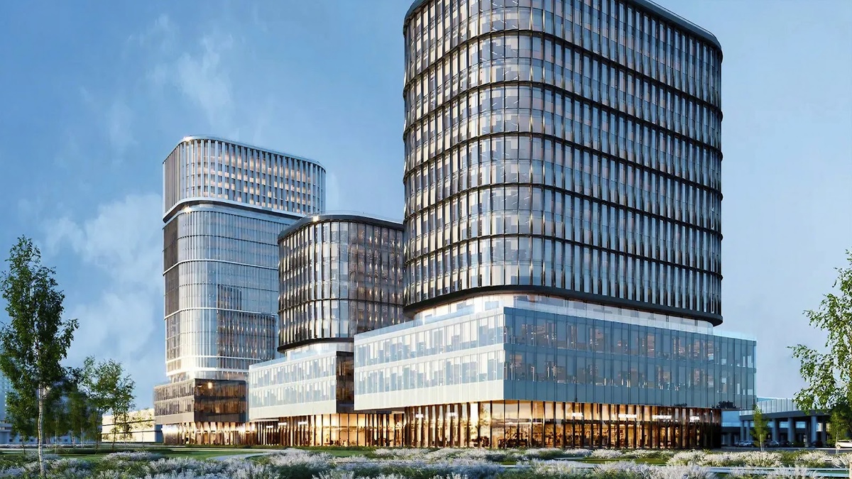 Бизнес-центр «Stone Ходынка 2» с конференц-залом, фитнес- и спа-центром