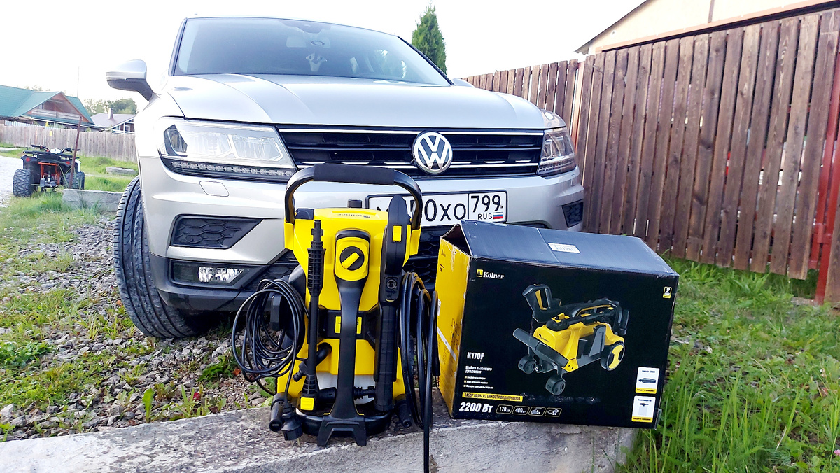 Мойка высокого давления Kolner K170F – это мощное и эффективное устройство, созданное для быстрого и качественного удаления загрязнений с различных поверхностей. Благодаря своим характеристикам и многофункциональности, эта мойка станет незаменимым помощником, как в быту, так и в профессиональной деятельности. Kolner K170F — подходит для мытья автомобилей, велосипедов, самокатов, мопедов и другой техники, очистки садового инвентаря, дорожек, садовой мебели, фасадов и других поверхностей.