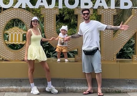 Тигран, Вика и Леон Салибековы (фото из Telegram)