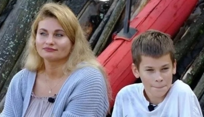 Вероника Гракович и Андрей Лысковец (фото из эфира на «Okko»)