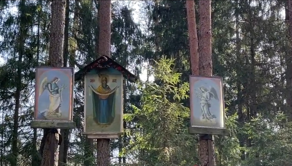 Божья горка. Скрин видео. 