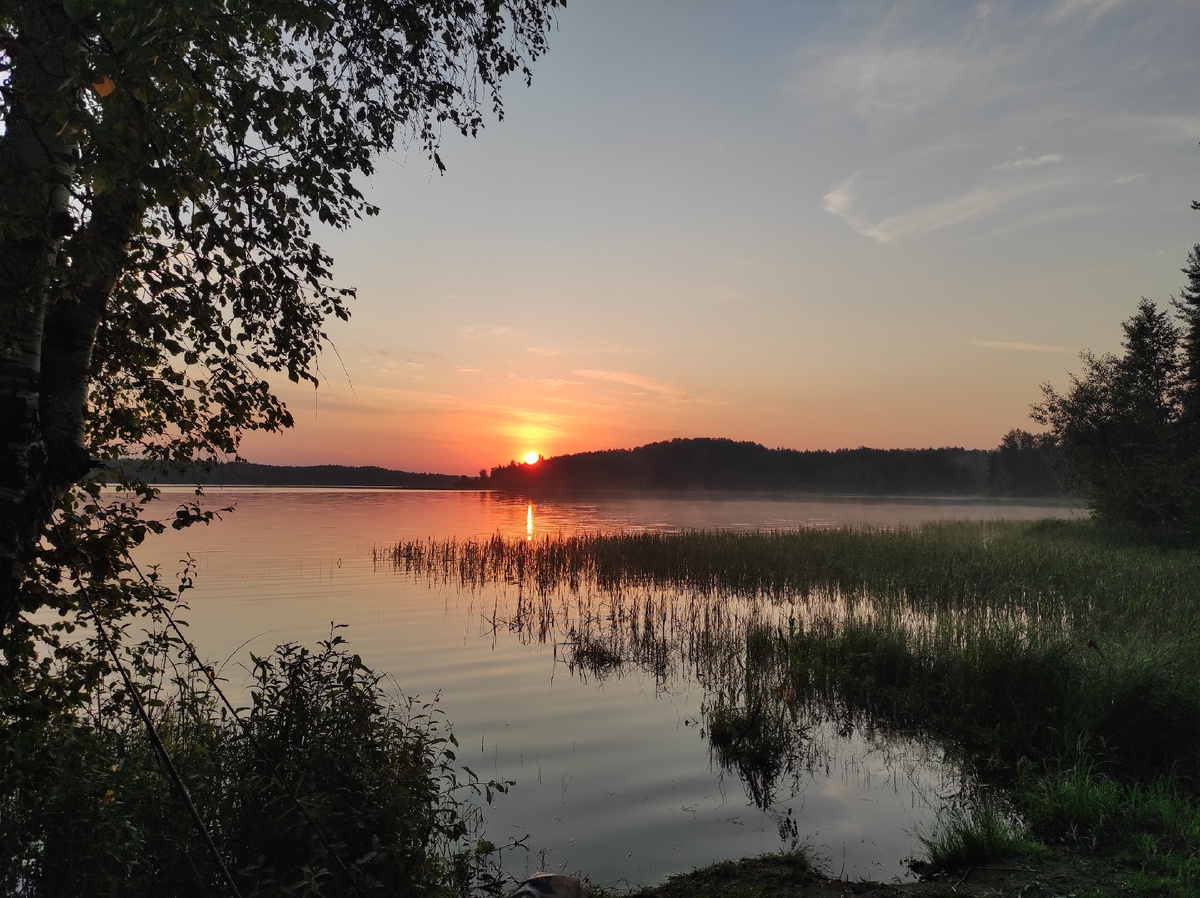 Рассвет следующим утром после описаных событий.