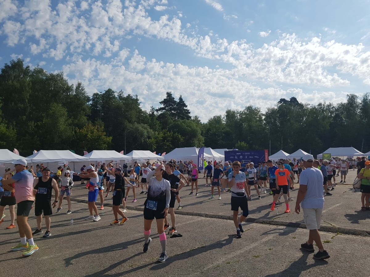 Разминка перед стартом