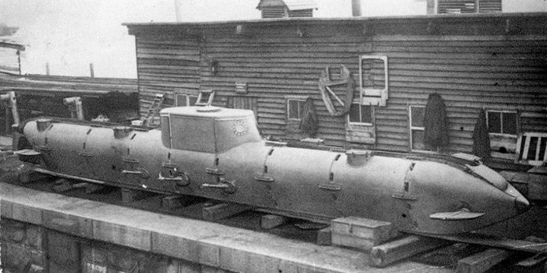 "Матрос Пётр Кошка" — первая подводная лодка Российской империи
