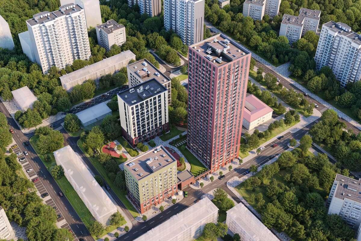 Проект и план застройки ЖК Чаадаев в Екатеринбурге