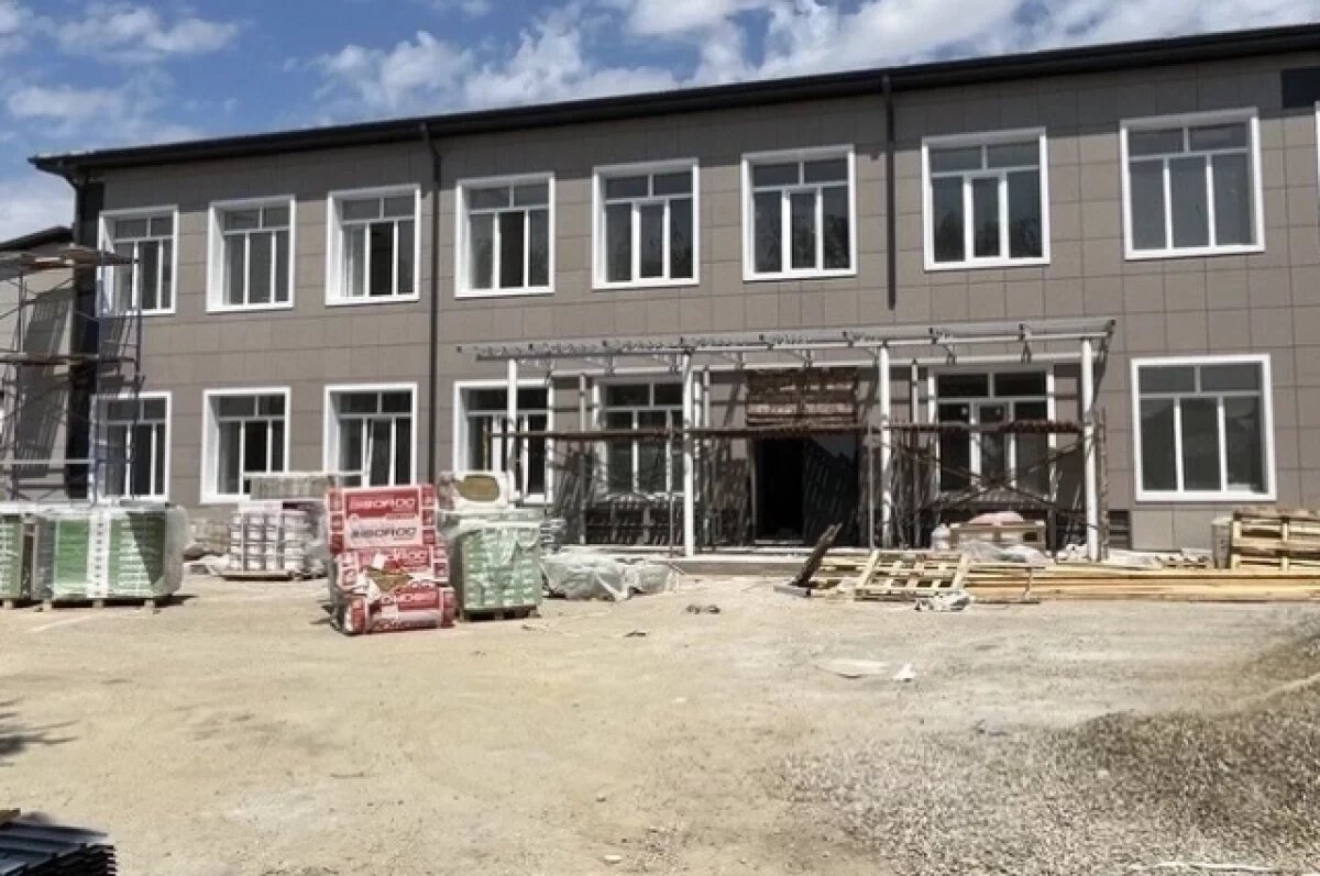    В селе Натырбово завершается капитальный ремонт местной школы