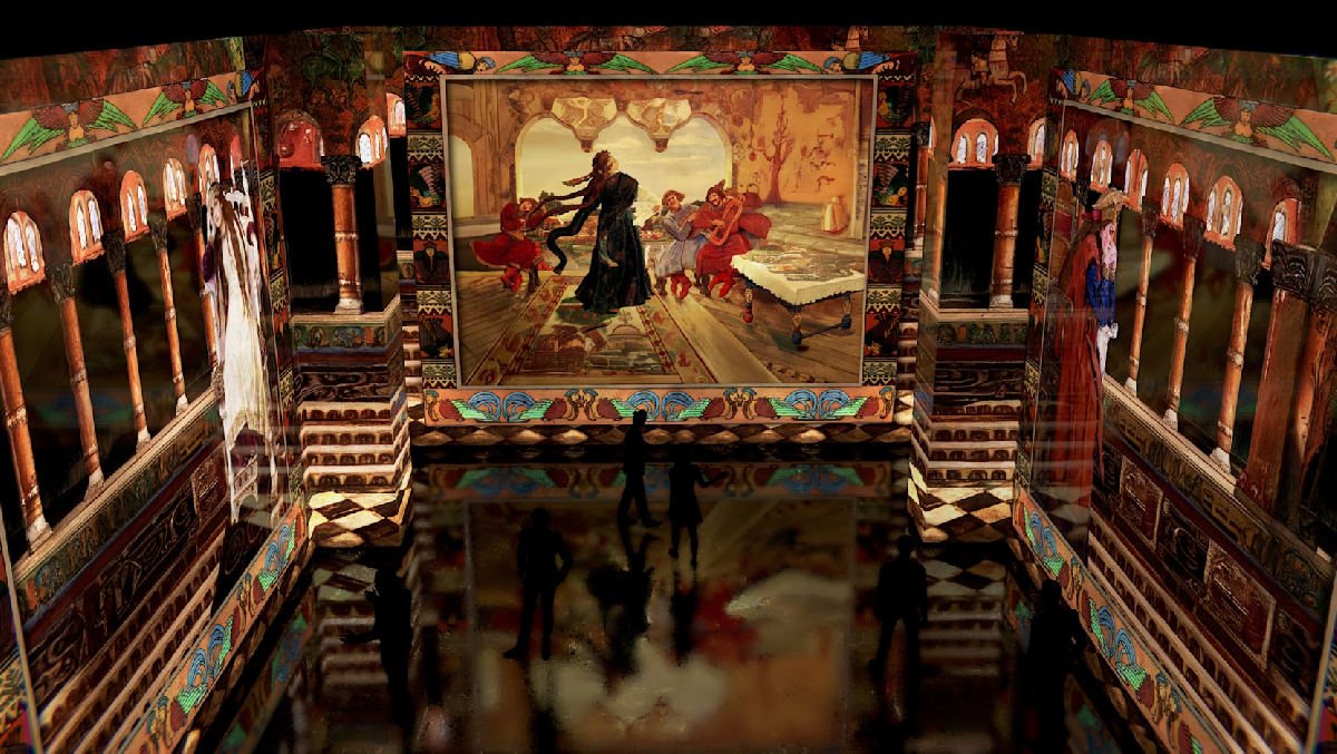 «За тридевять земель. Ожившие шедевры русской живописи»