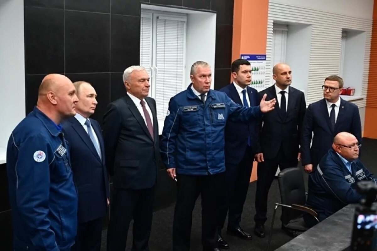    Гендиректор ММК рассказал Путину о новом производственном комплексе