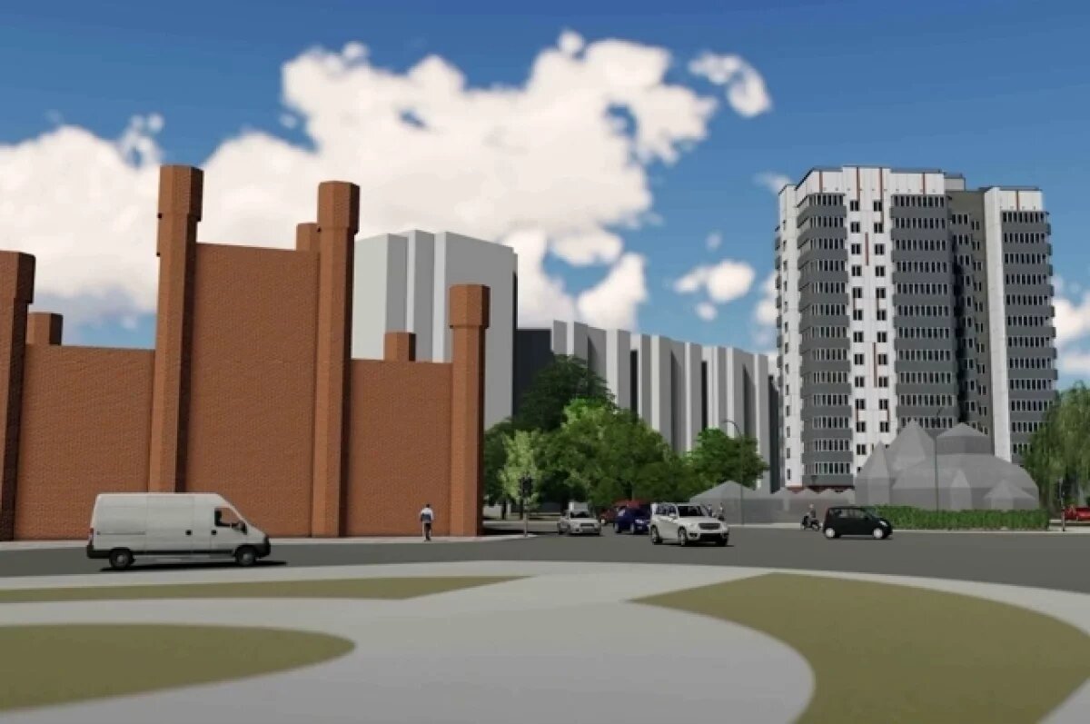    Многоэтажку на Литовском валу преобразят в современное здание