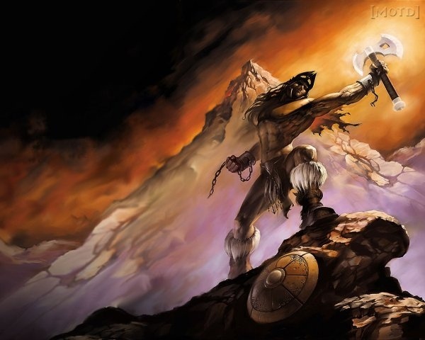 Хигарт - избранный пророчеством воин что должен вернуть солнце этого мира.