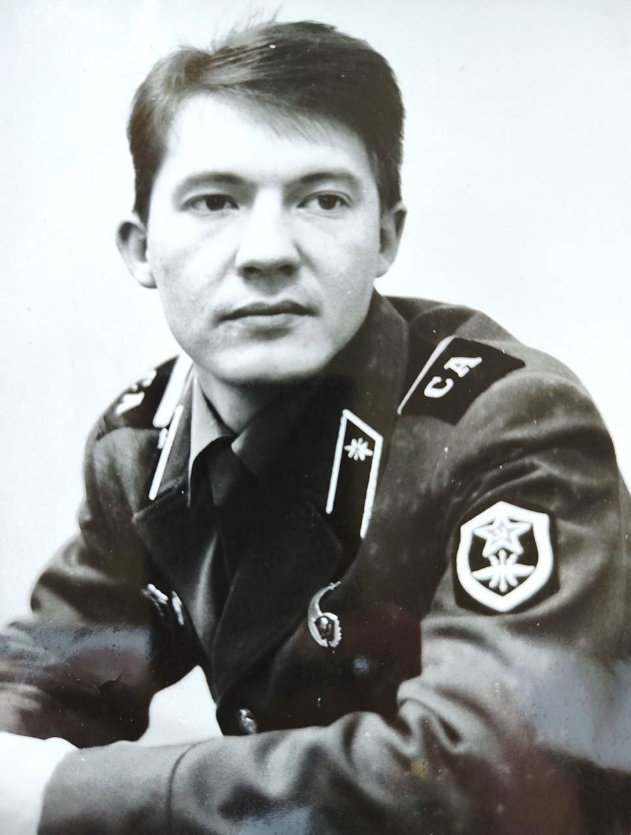 Сергей Алешкович. Армейские годы. 1989 г.
