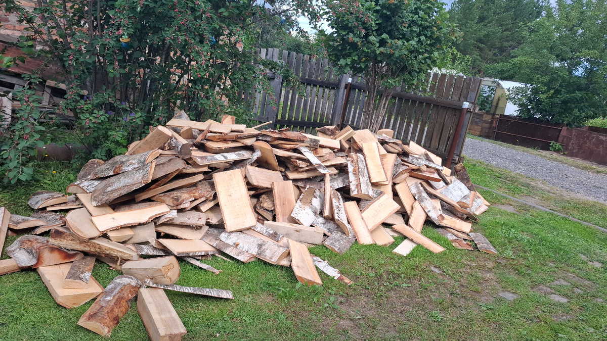 Сегодняшняя доставка дров