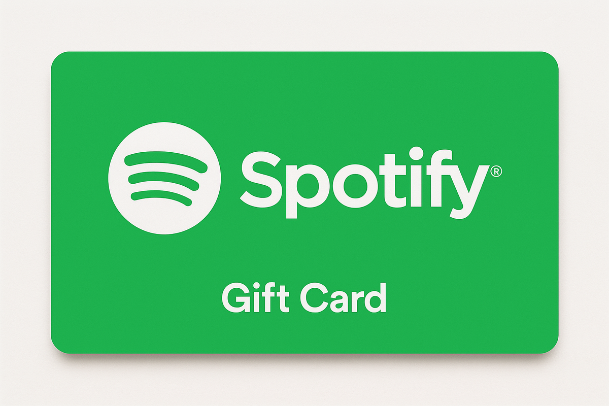 Подарочная карта Spotify — способ продлить подписку без использования банковских карт