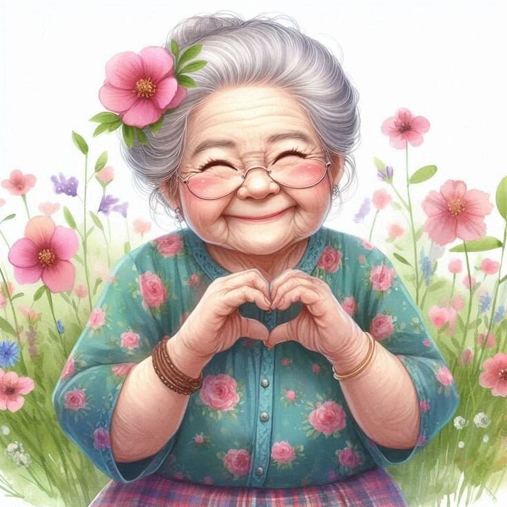 Милая открытка. 