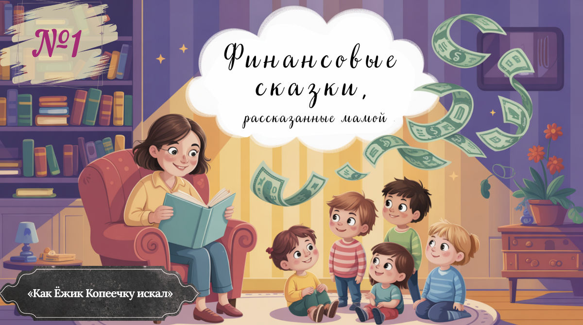 из рубрики «Финансовые сказки, рассказанные мамой»