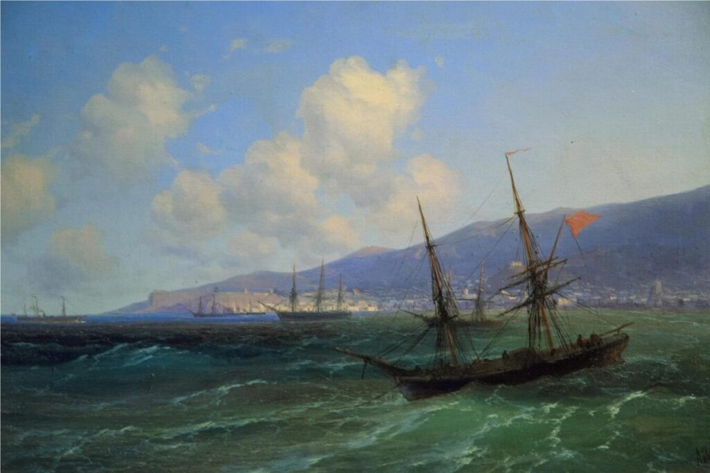 Иван Айвазовский «Феодосия», 1875 © Феодосийская картинная галерея имени И.К. Айвазовского