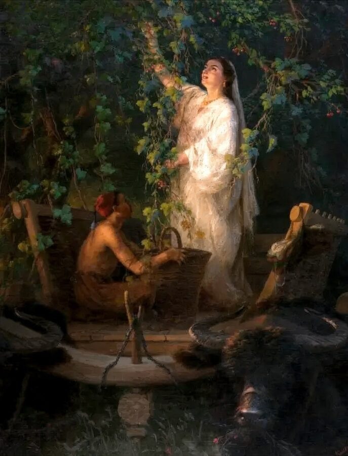 Иван Айвазовский «Сбор фруктов в Крыму», 1882 © Феодосийская картинная галерея имени И.К. Айвазовского