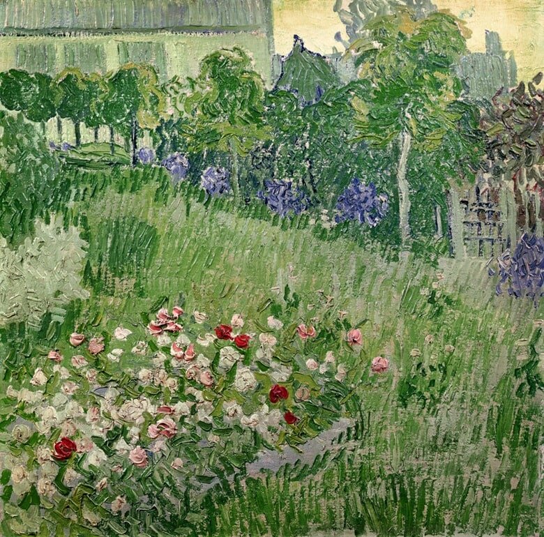 Vincent van Gogh, Daubignys Garden, June 1890. Museum, Amsterdam.
 Bridgeman Images
