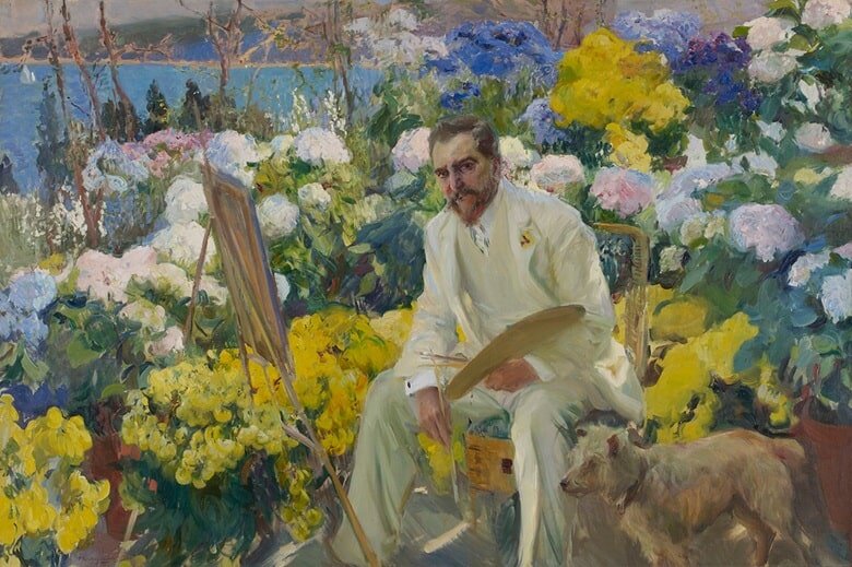 Joaquín Sorolla y Bastida, Louis Comfort Tiffany, 1911.  Courtesy of the Hispanic Society of America, New York