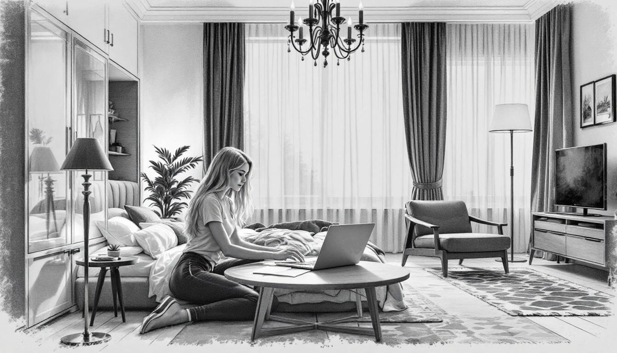 Ольга решила ответить Тимуру ©Михаил Лекс