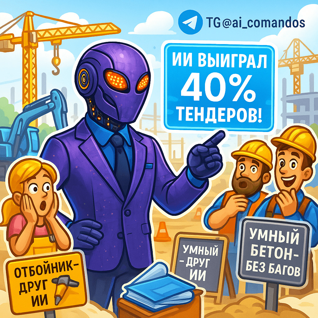    Как ИИ помог строительной компании выиграть 40% тендеров: кейс, который взрывает рынок Дмитрий Попов | Comandos.ai