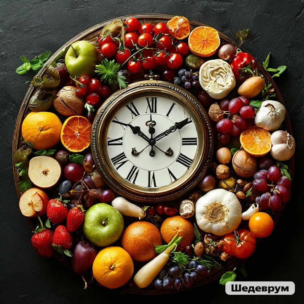 Еда по часам