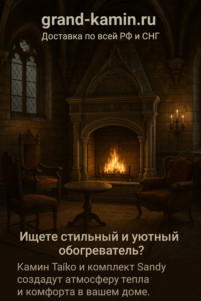    Как выбрать идеальный электрокамин Taiko или Sandy для уютного интерьера вашего дома Kamin