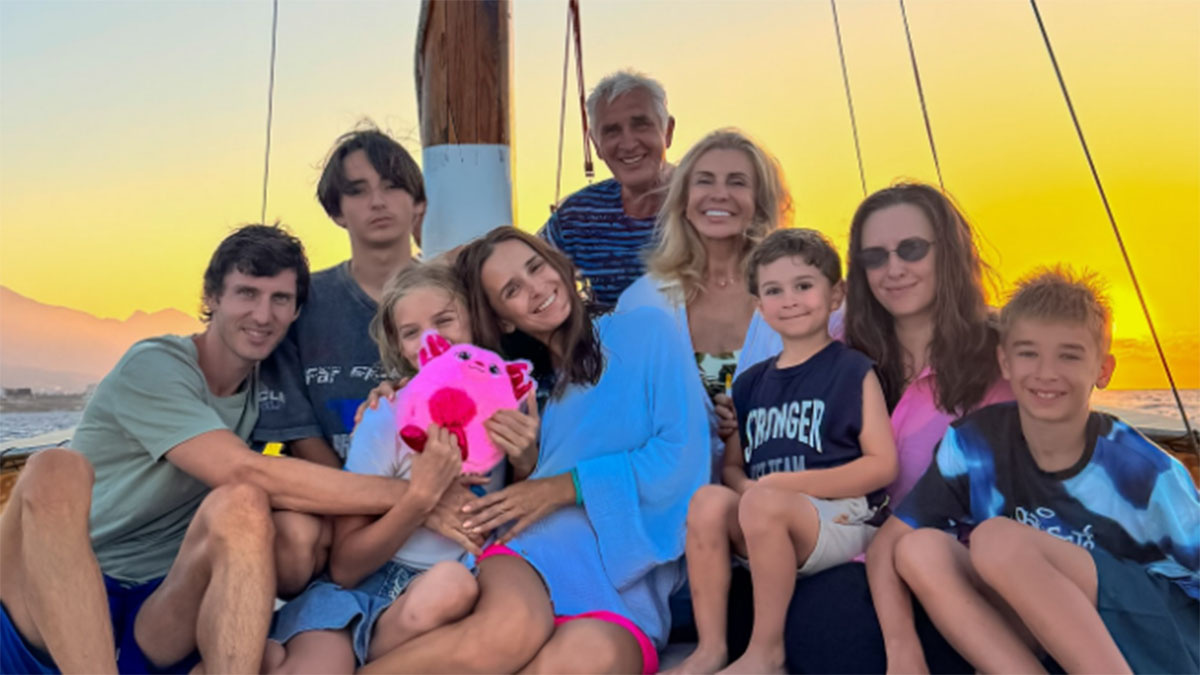 Фото семьи Агибаловых. Фото: соцсети