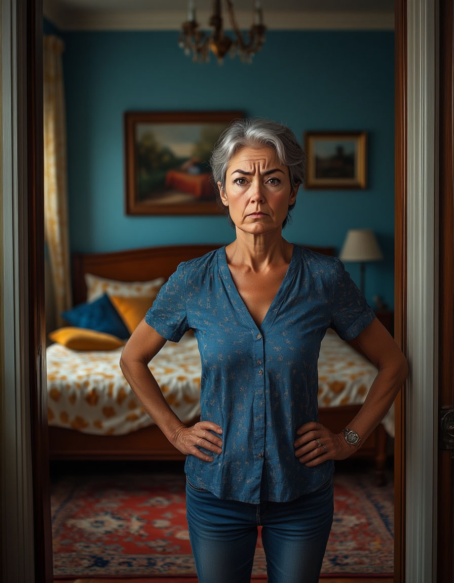 Она вошла, молча осмотрелась и сказала: “Подушки — это многое говорят о женщине