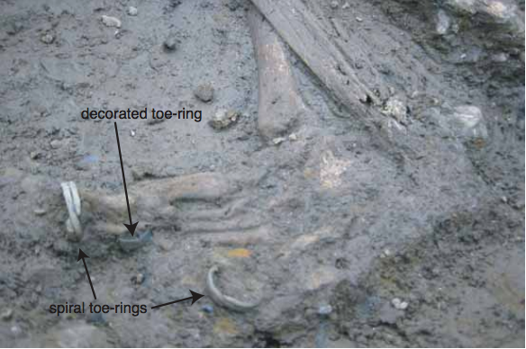 Кольца для пальцев ног - как их нашли.