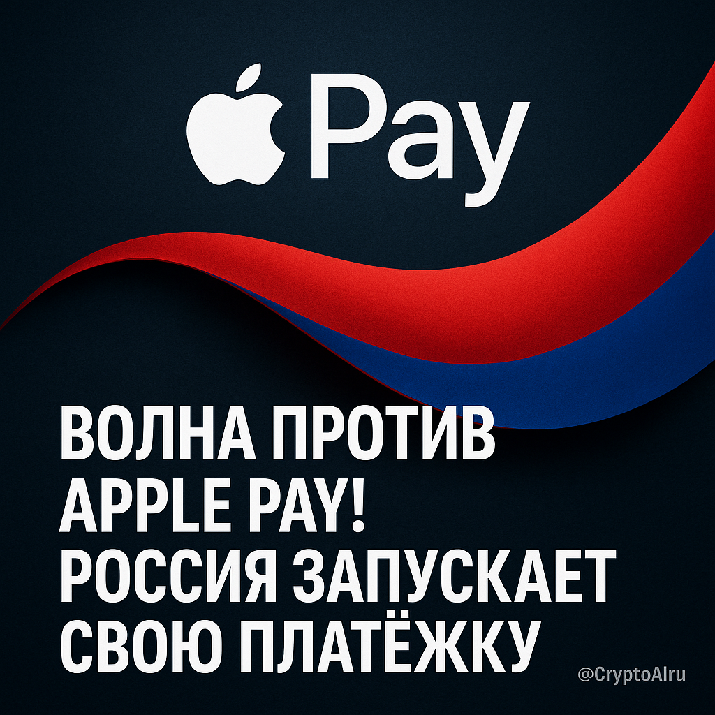 🏦 Волна против Apple Pay! Россия запускает свою платёжку