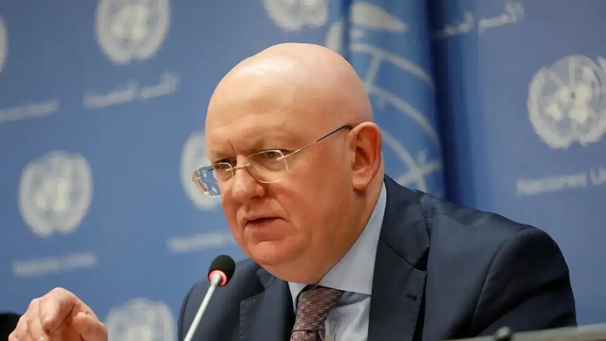    Постоянный представитель России при ООН Василий Небензя.