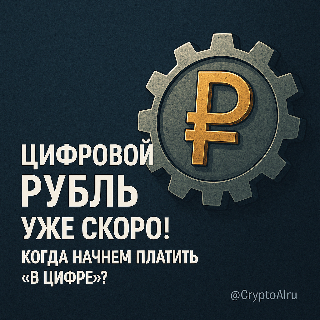 ⚙️ Цифровой рубль уже скоро! Когда начнём платить «в цифре»?