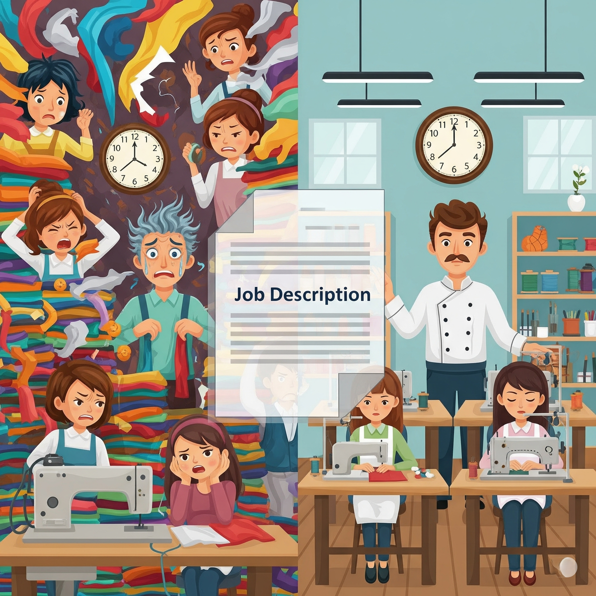 Должностная мастеру швейного цеха