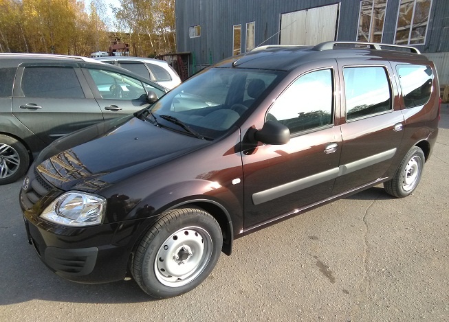 Только что купленный Лада Ларгус, октябрь 2020г.