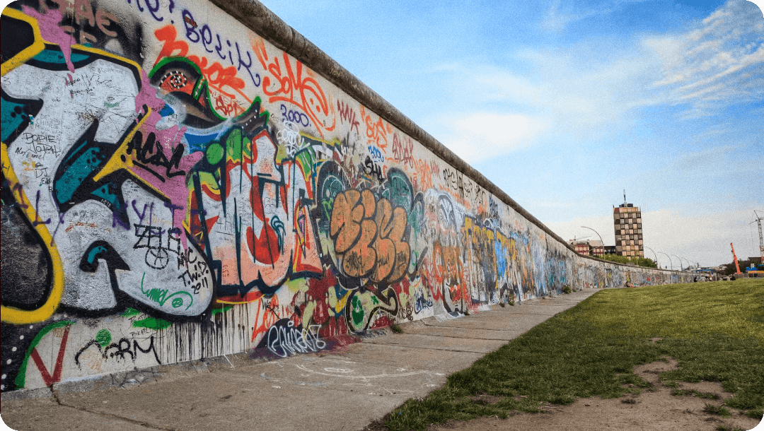 Берлинская стена сегодня. Фото из интернета.