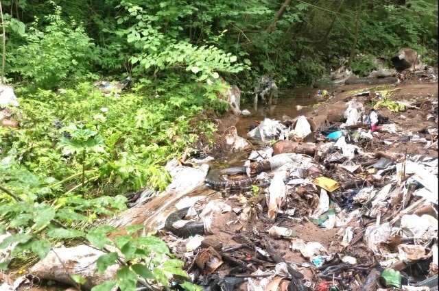    Так сейчас выглядит многострадальный котлован. Фото: Из личного архива/ Елена Сметанина