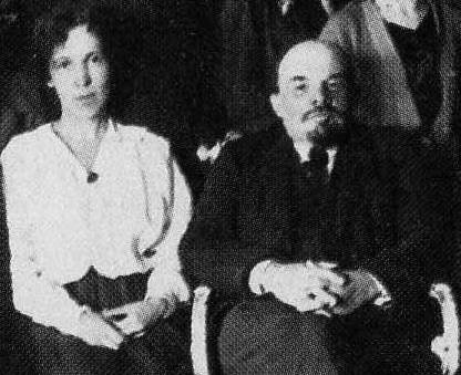 Л.А.Фотиева и В.И.Ленин. Фото из открытых источников