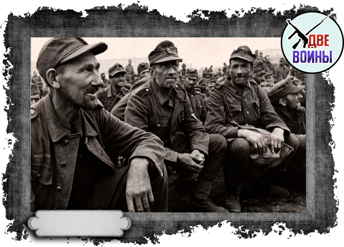 Пленные гитлеровцы. Фото в свободном доступе.