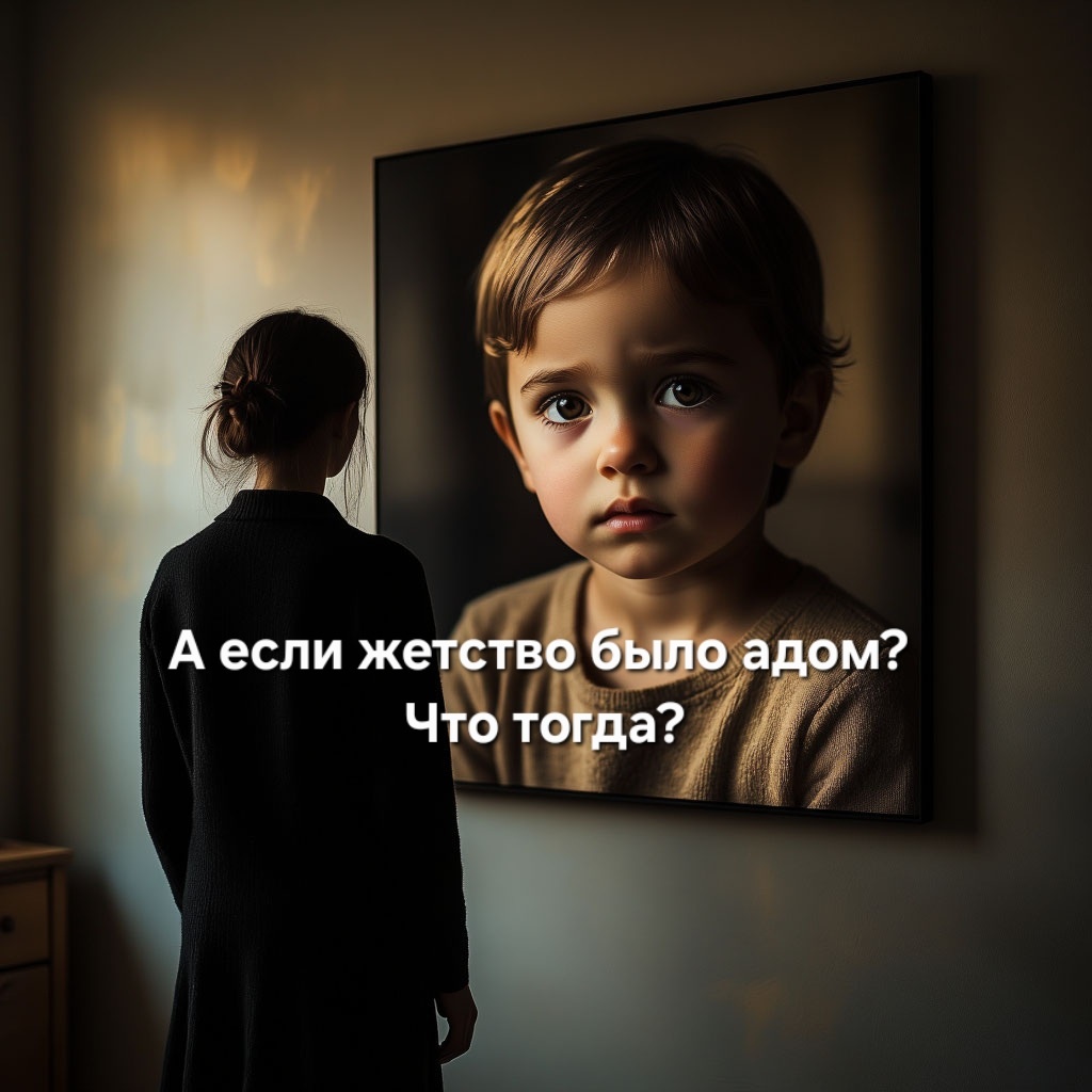 столкновение взрослого себя с детской травмой.