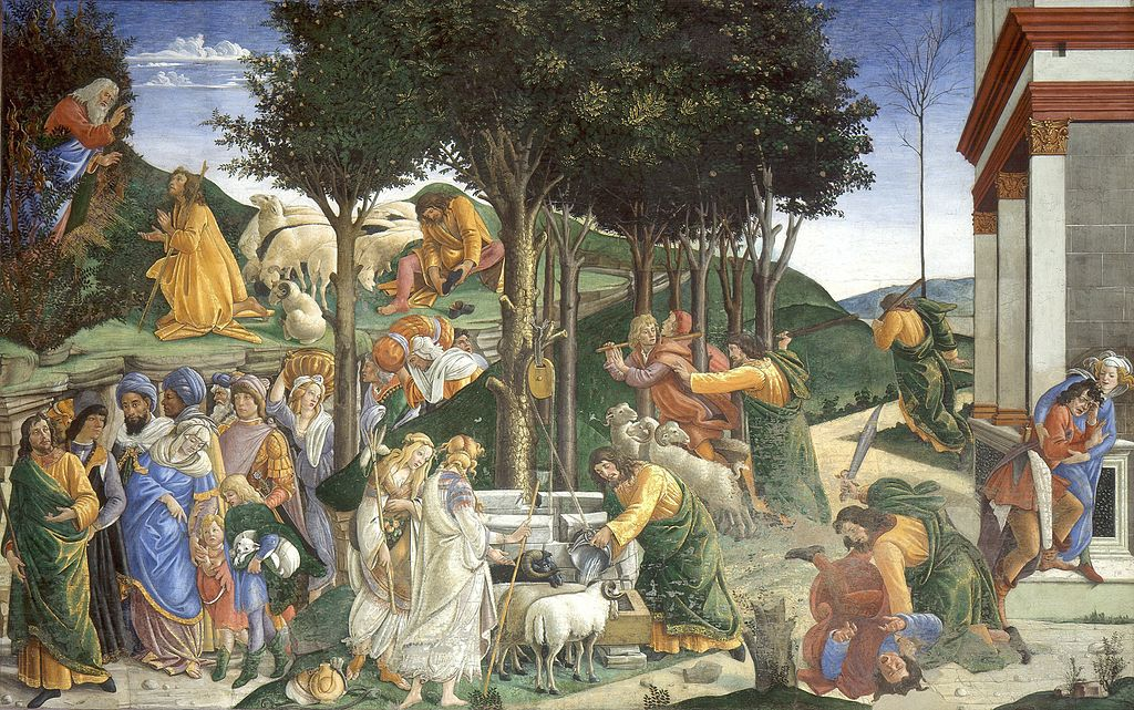 Призвание Моисея, 1481-1482