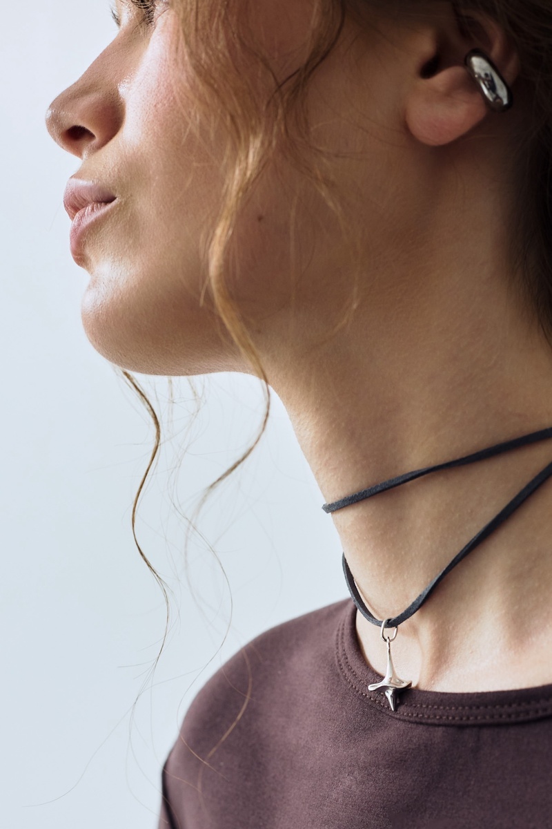 Серебряная подвеска «Волчок»