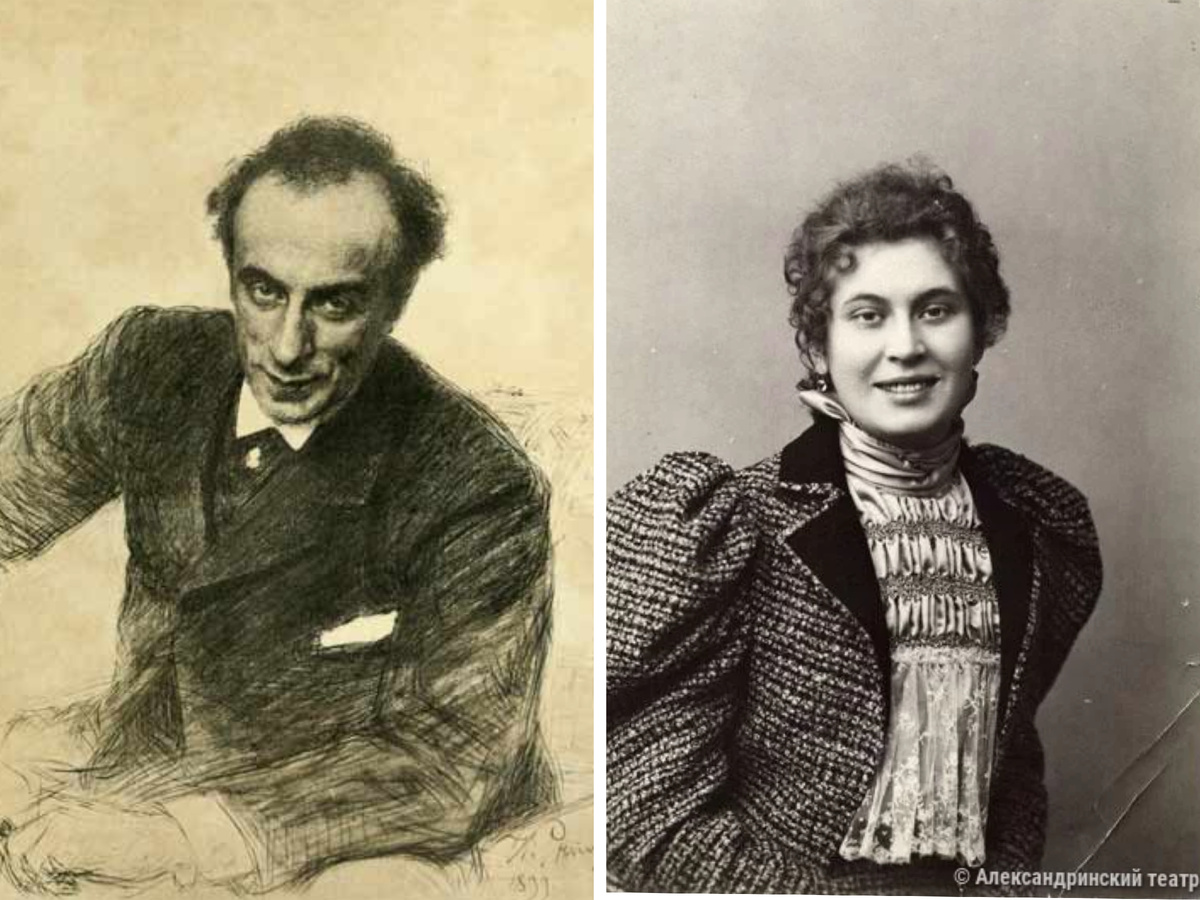 Григорий Ге и Анна Новикова - дедушка и бабушка Георгия Йонгеанса 