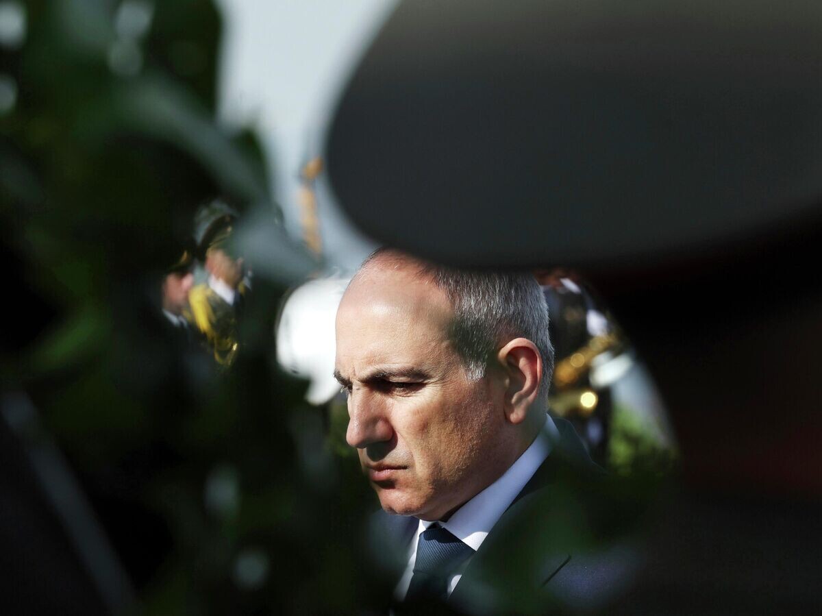    Премьер-министр Армении Никол Пашинян© AP Photo / Photolure/Vahram Baghdasaryan