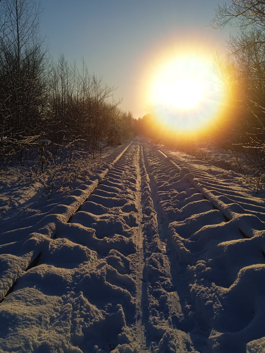 Дорога к солнцу. Фото автора.