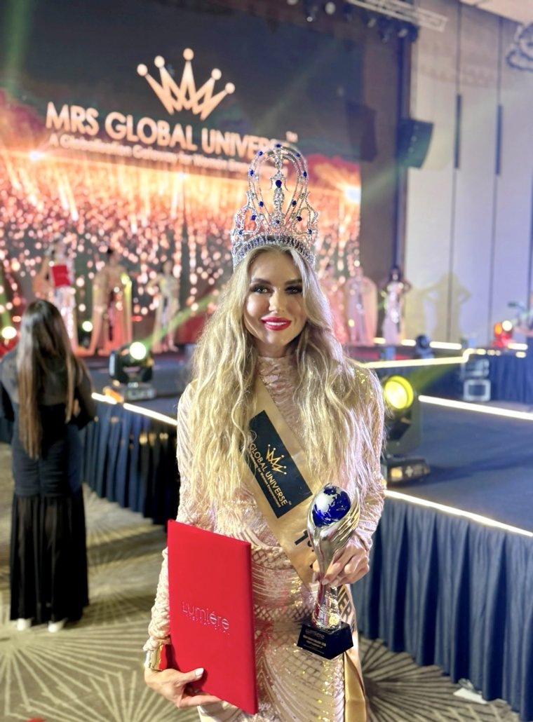 Девушка не ожидала стать первой вице-мисс
Фото:Оксана Алтай