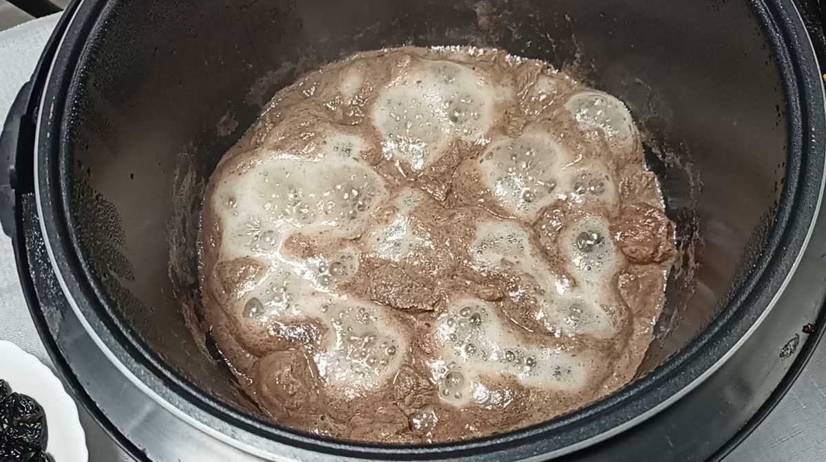 Говядина на режиме "Жарка"